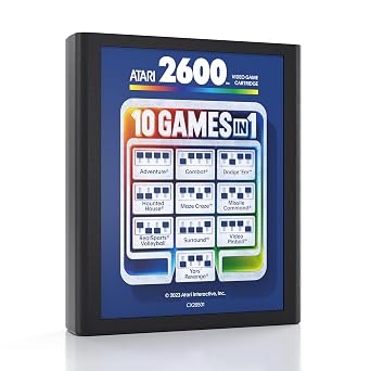Official Atari 2600+ Console & Joystick - HDMI Output - Includes 10 Games