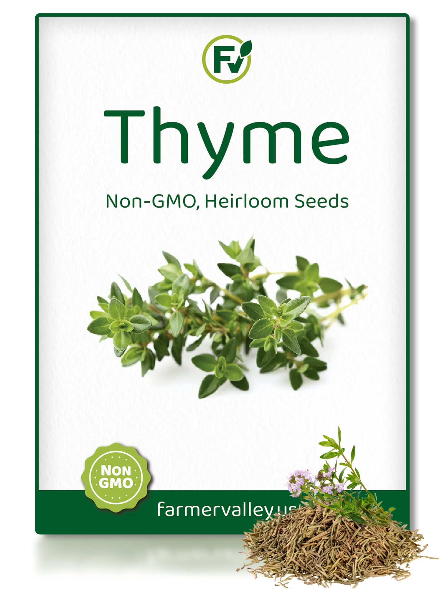 thyme【購入時はプロフ必読】さま専用ページ Amazon.com : Thyme Seeds for Planting Home Garden Herbs - Non-GMO