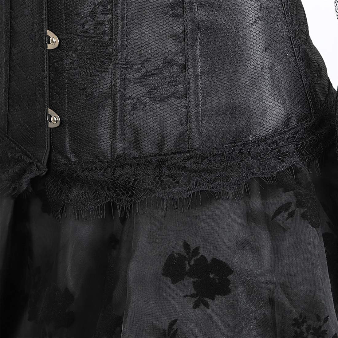 Zhitunemi Corset Tops for Women Renaissance: Plus Size Halloween Costumes Woman 2025 - Ren Faire Corsets for Costume Parties - Image 5
