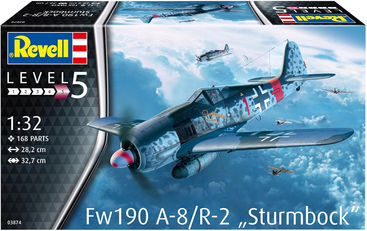 Revell 03874 1:32 Fw190 A-8 'Rammjäger' Plastic Model Kit