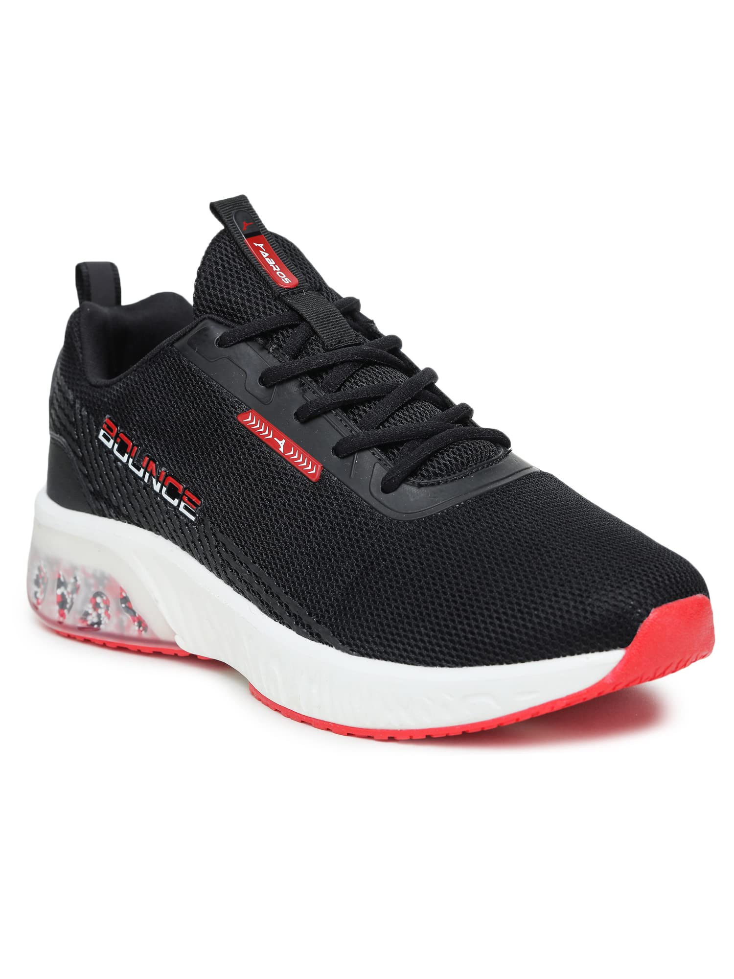 ABROS Mens ASSG1131O Bounce-O Sports Shoes -Black/Red -7 UK (B0B2LH6BT6) Amazon Price History, Amazon Price Tracker