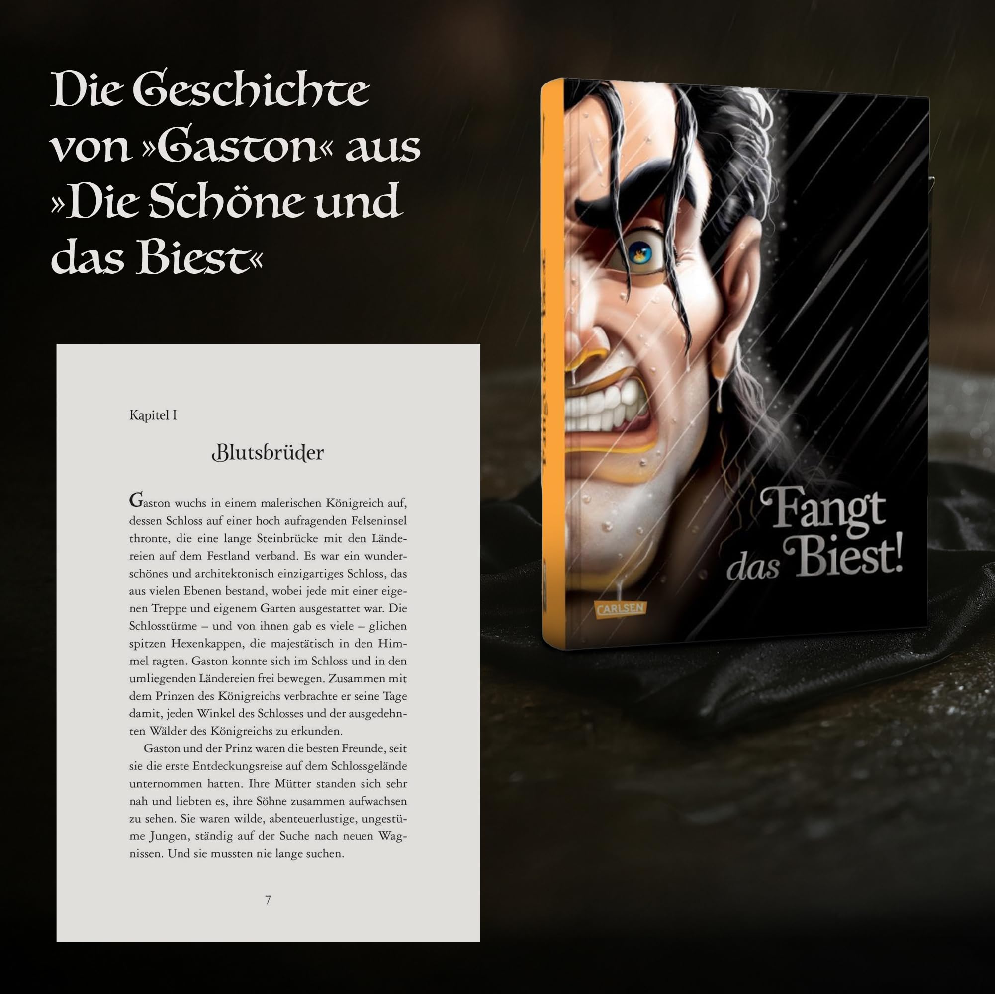 Disney Villains Buch-Set Band 10–12 - Hades (Hercules), Gaston (Die Schöne & das Biest), Herzkönigin (Alice im Wunderland) - 3 Bücher inkl. exklusivem Lesezeichen - Lesespaß ab 14 Jahren