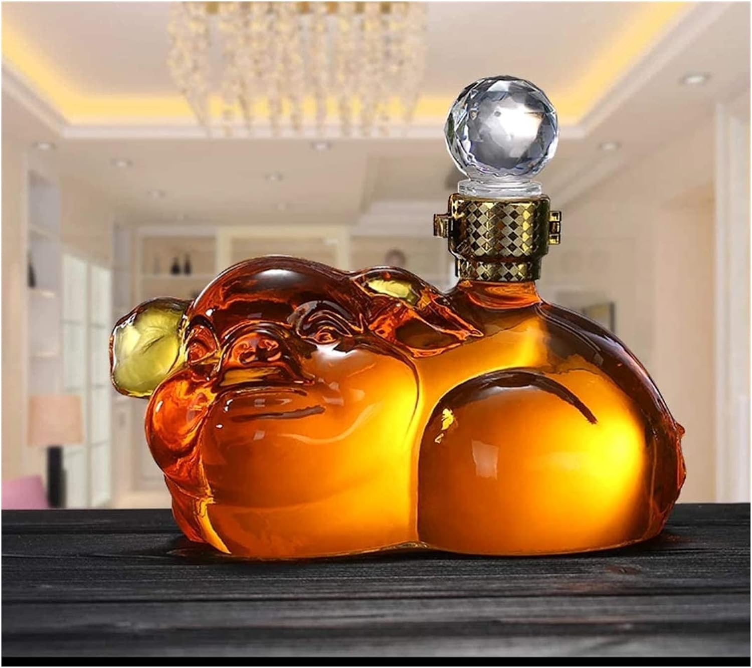 Whiskey Decanter 12 Chinese Zodiac Shaped Decanter,Whiskey Glass Decanter,Hand