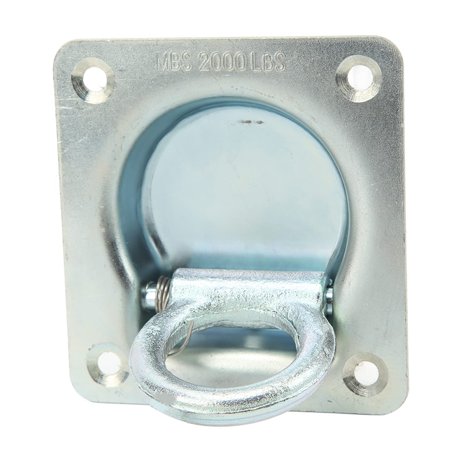 Tie Down D Rings, 4 szt. Wpuszczana Lina Przyczepy pierścień ze Stali Nierdzewnej 2000lb Maksymalna Siła Zrywająca Zaczepy Przyczepy do Przyczep Dostawczych