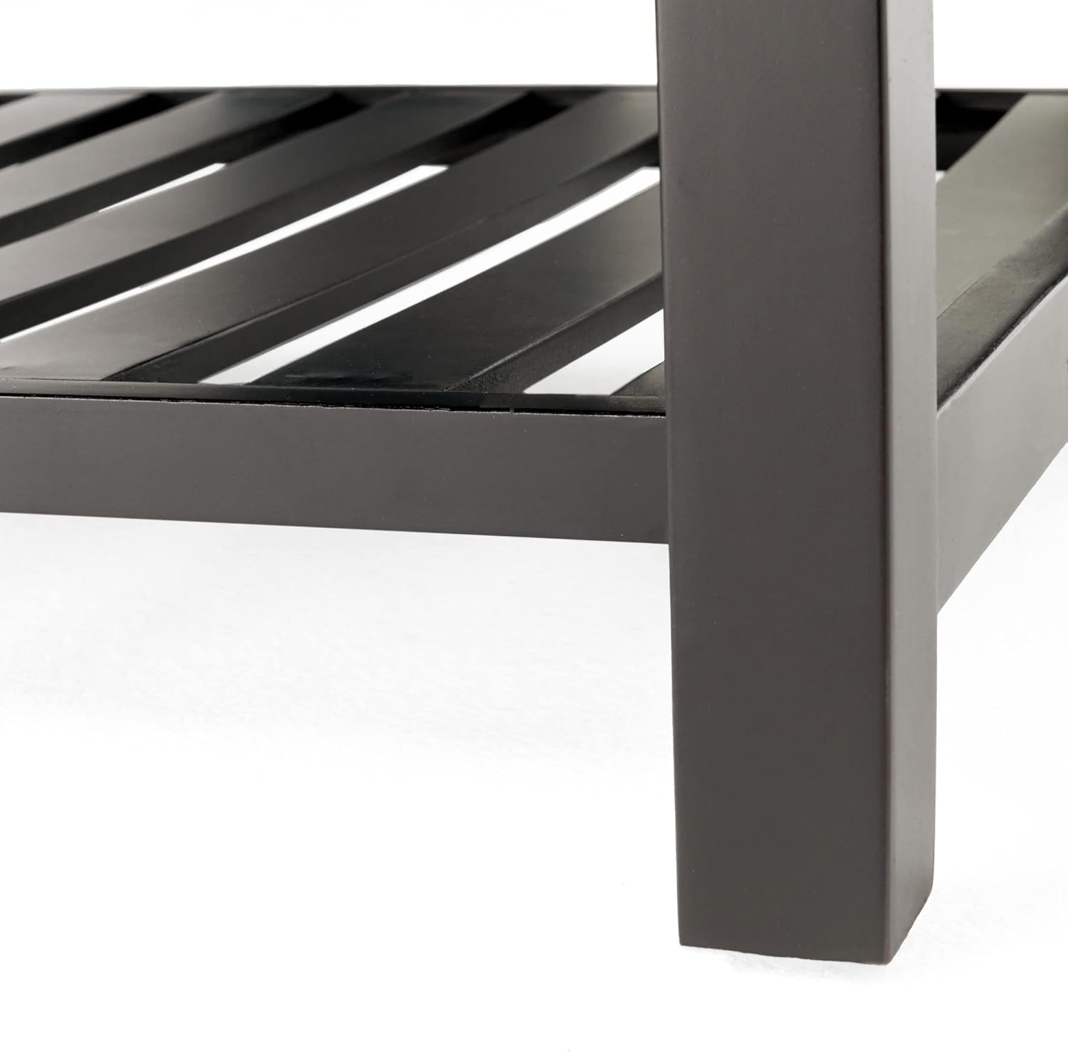 Christopher Knight Home Miriam Ottoman with Storage and Bottom Rack, Espresso