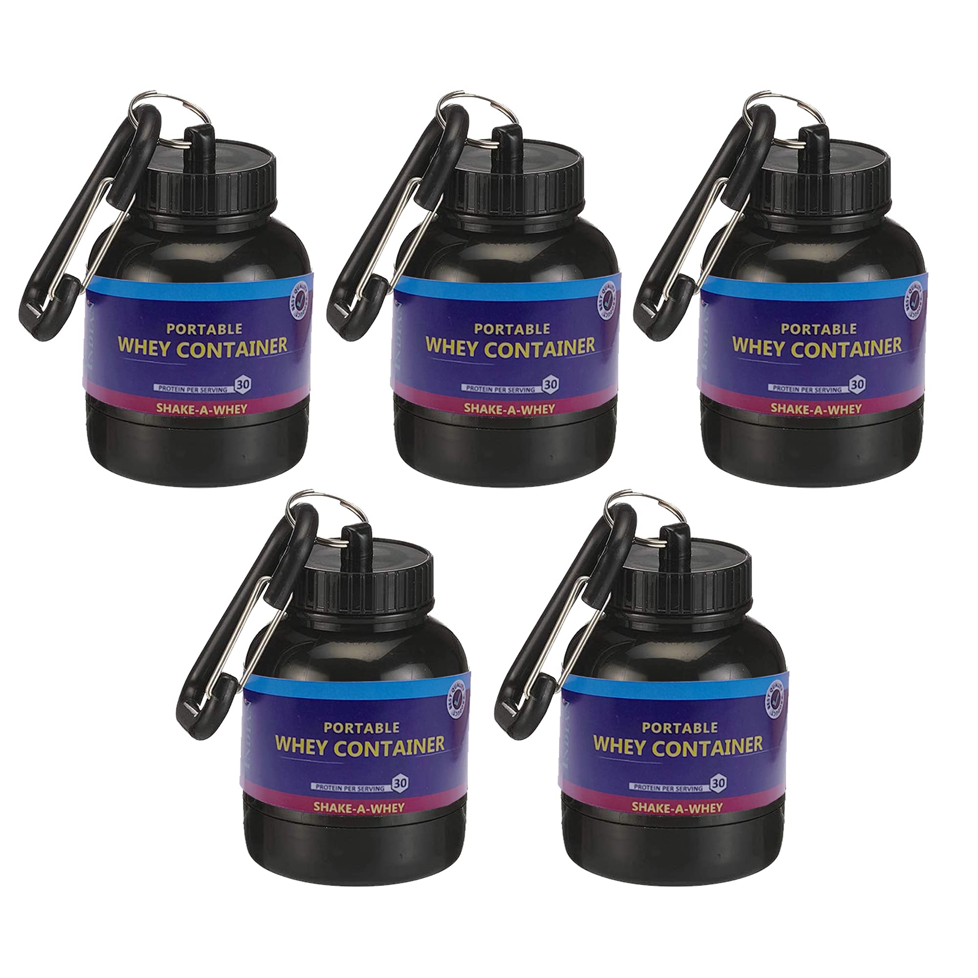 True Indian Amazing Whey loader Protein Carry Funnel Portable Protein Whey or Supplement Powder Combo Pack of 5 Carrying Whey Funnel and Container Box with Key-Chain (PURPLE) (B098L7TPXP) Amazon Price History, Amazon Price Tracker