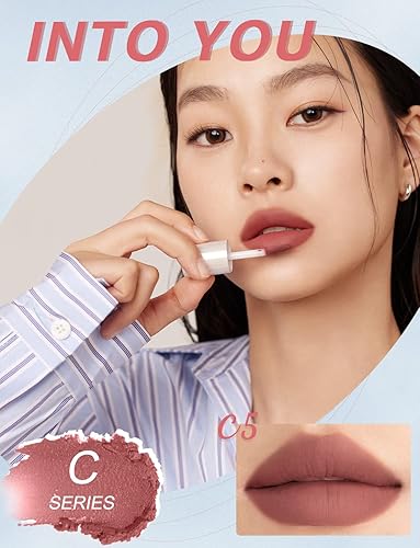 Miniatura 2 de INTO YOU Lápiz labial mate, Super Stay para mujer, tinte de labios de larga duración, impermeable, barro de labios, suave y ligero, mousse de
