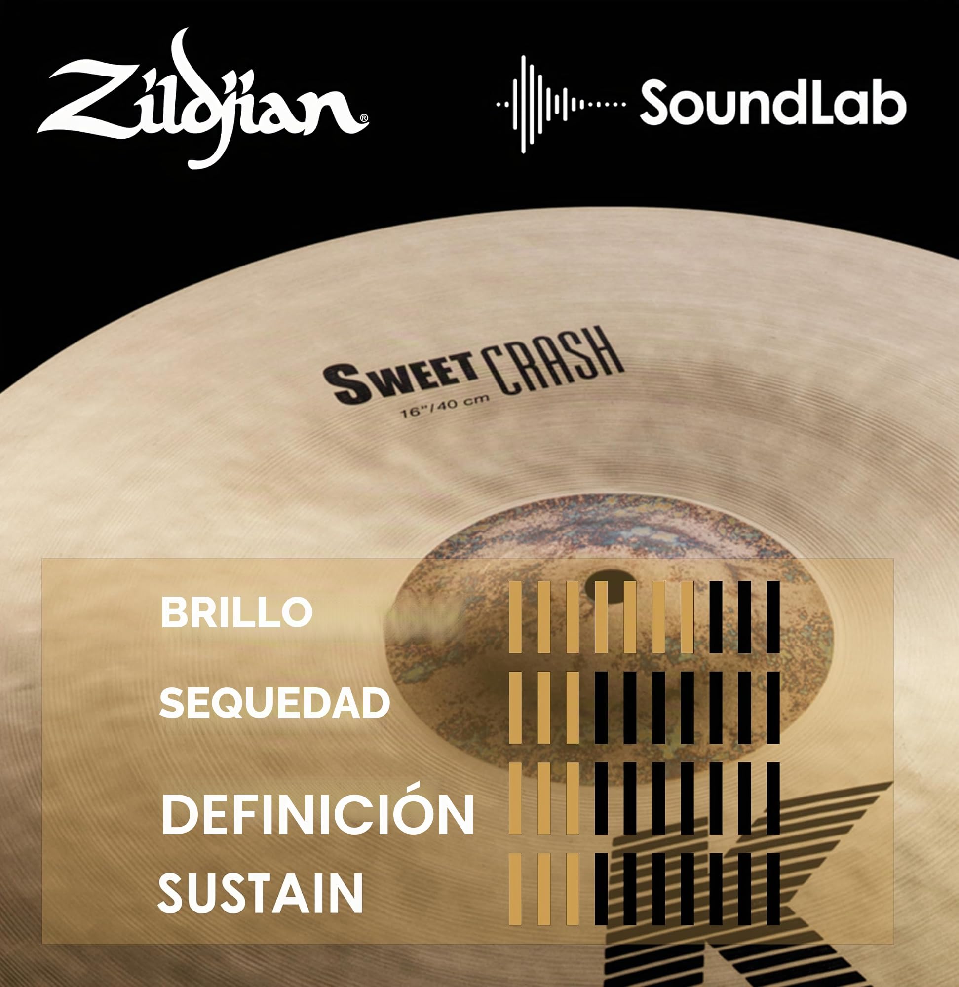 Zildjian K Zildjian Series - 16" Sweet Crash Cymbal