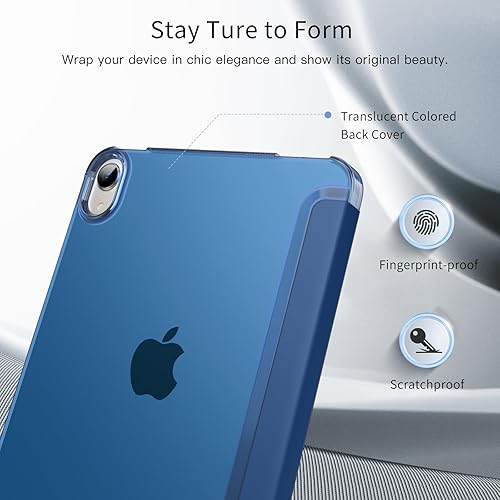 Miniatura 79 de MoKo Funda para iPad mini 7 (A17 Pro) Generation Case 2024, iPad mini 6 2021, funda delgada y ligera de 8.3 pulgadas de carcasa de policarbonato