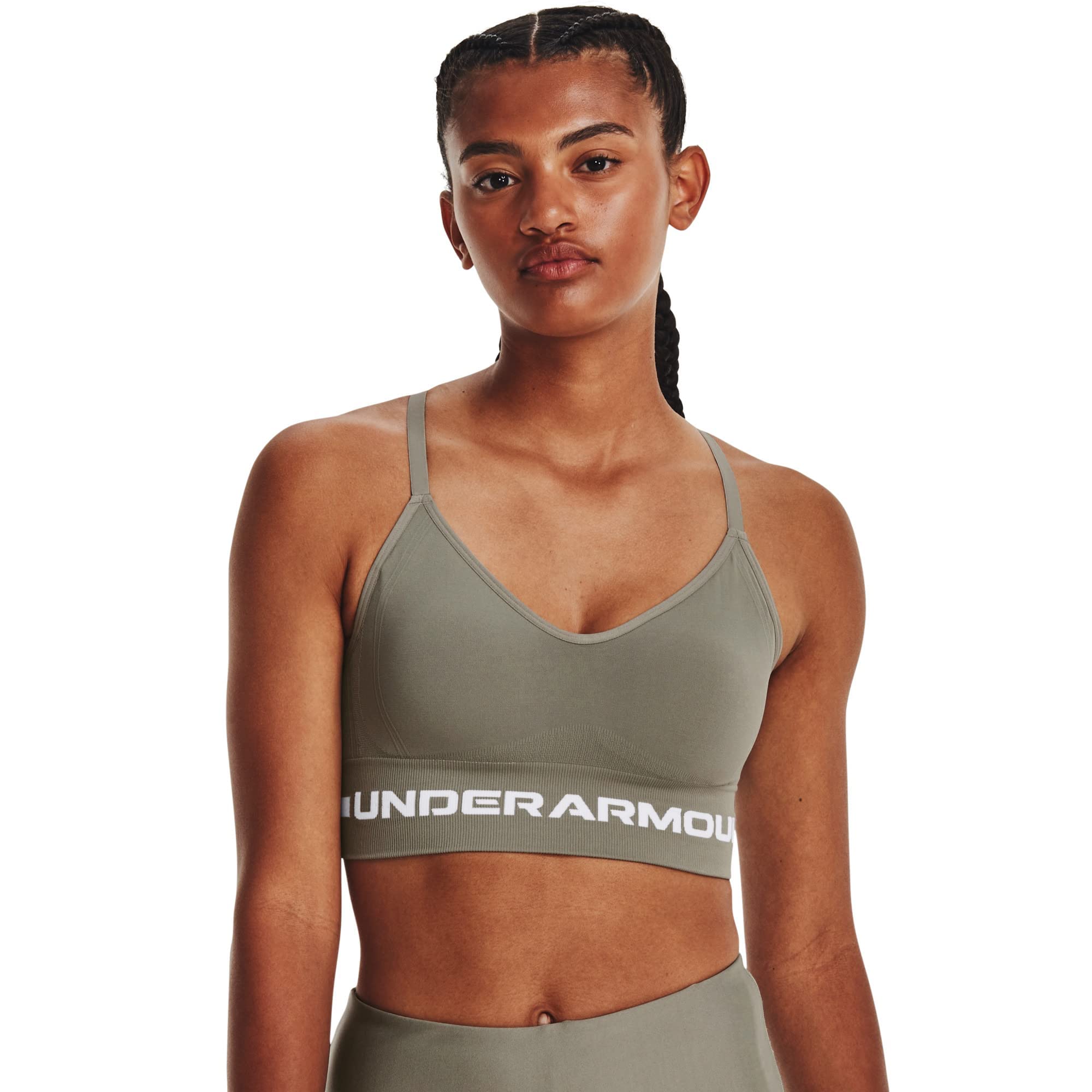 Under Armour Women's Seamless Low Long Bra