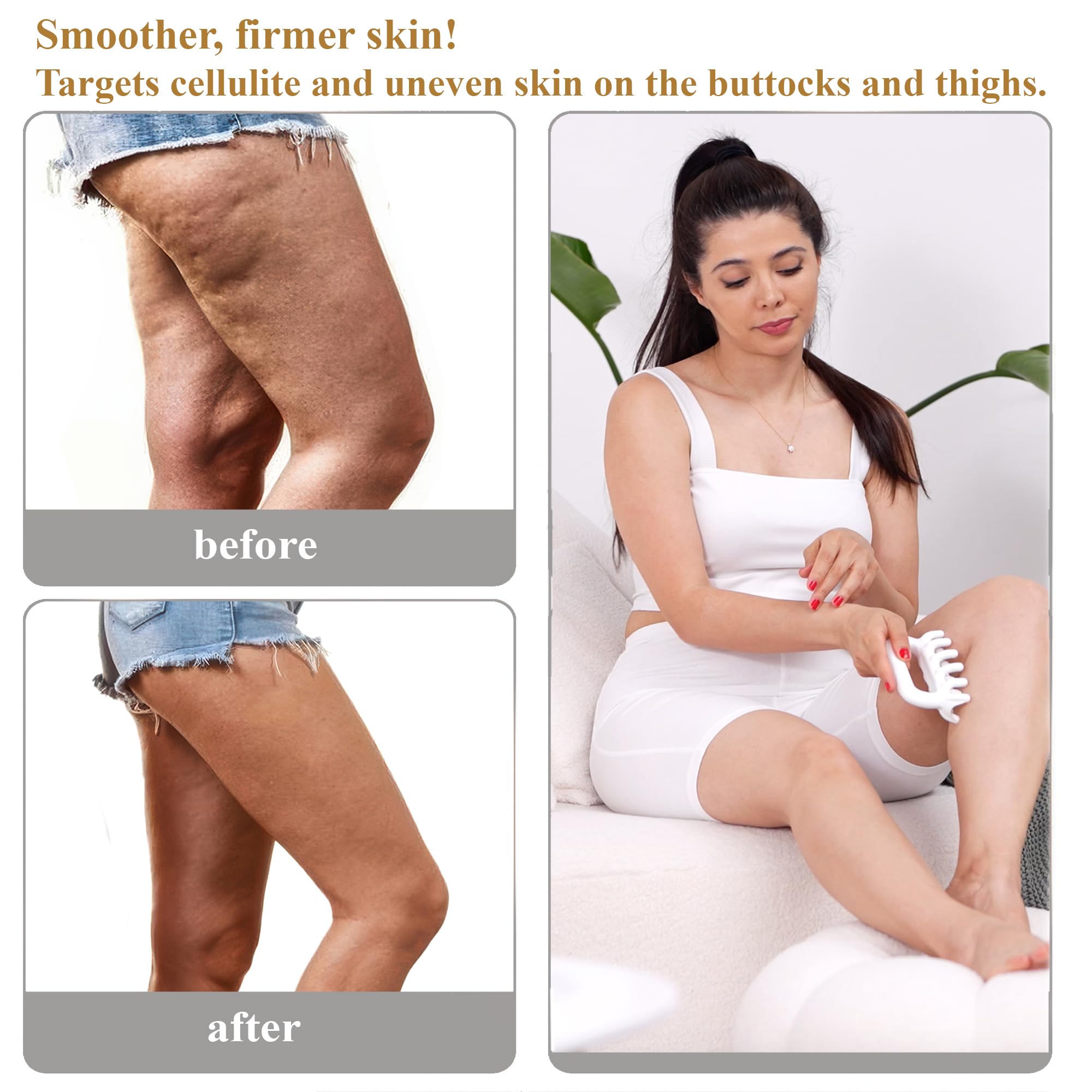 Herramienta de masaje de fascia, herramientas de masaje de punto de activación, antiblaster, herramienta de masaje para celulitis, herramienta de masaje para alcanzar tejido miofascial profundo en
