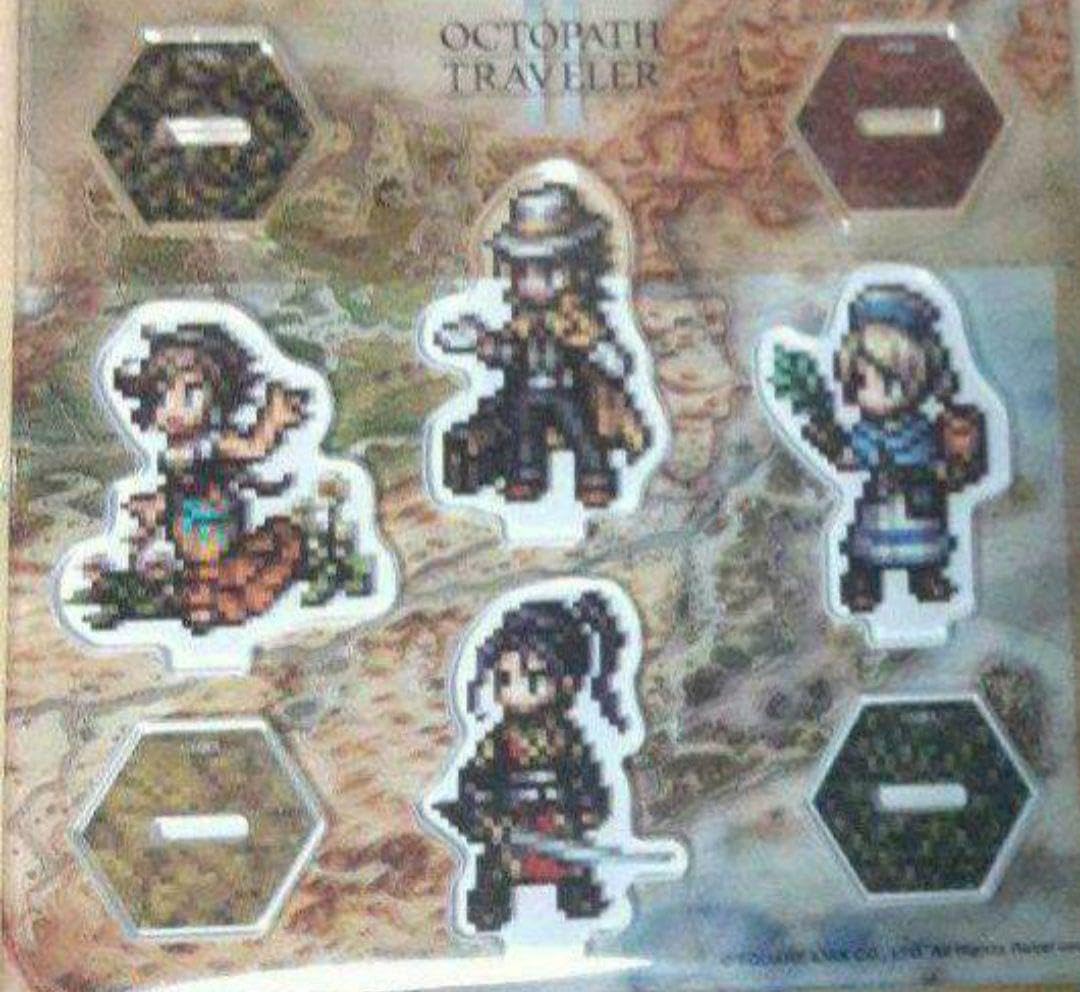 オクトパストラベラー2 アクリルスタンドセット 【公式通販】