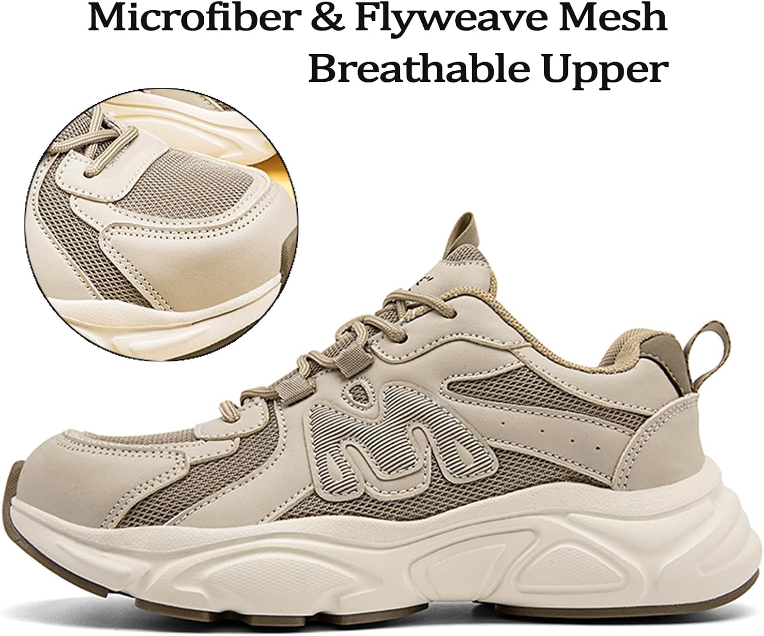 Nutropa Steel Toe Boots for Men, Lightweight Safety Work Shoes, Comfortable Breathable Composite Toe Boots Slip-Resistant Indestructible Shoes - Image 5