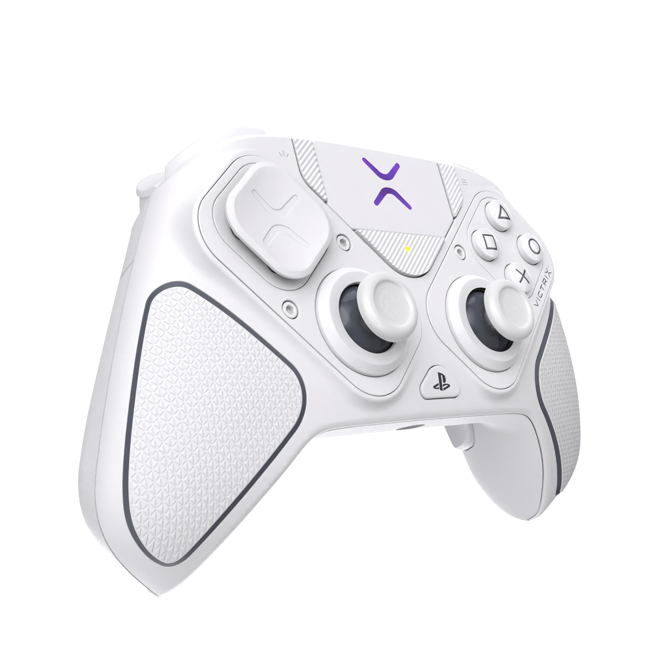 Turtle Beach Victrix Pro BFG Reloaded Bianco Controller da gaming modulare wireless - PlayStation 5, PlayStation 4, PC, modulo Fightpad, con licenza ufficiale PlayStation.