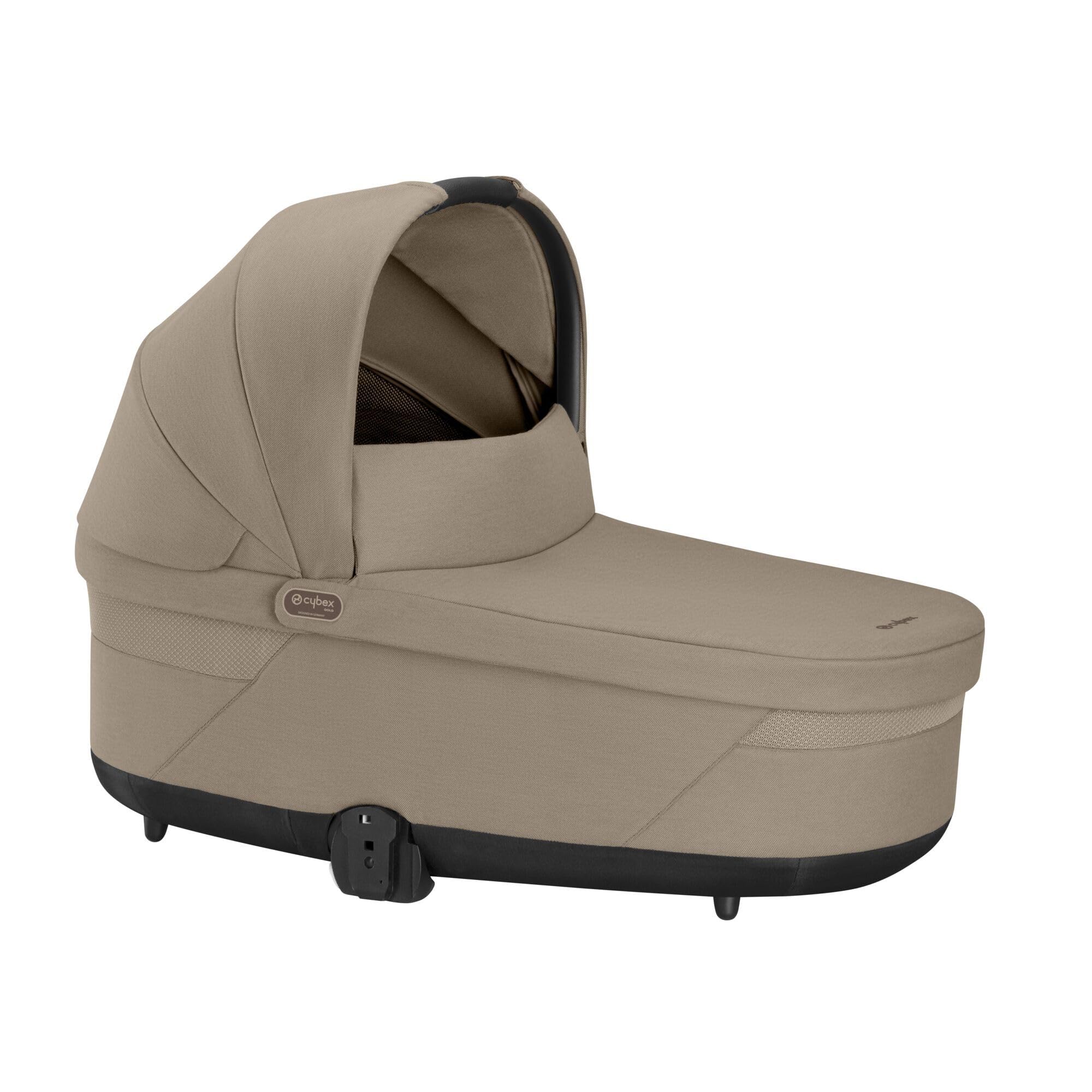 CybexGold PU1 Cot S Lux Stroller, Almond Beige