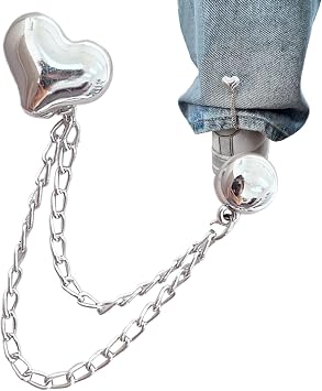 Magnetic Shirt Clip Decorative Adjustable Shortening Clothespin