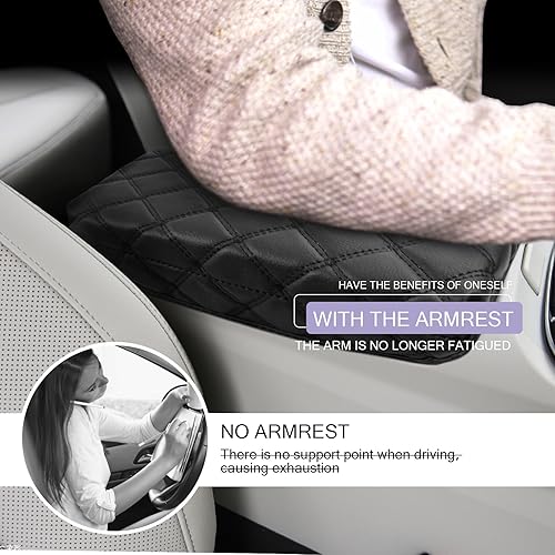 Miniatura 3 de LUWU - Funda para consola central para Hyundai Santa Cruz 2023 2024 2023 Santa Cruz 2023, accesorios de Santa Cruz, almohadilla de consola central,