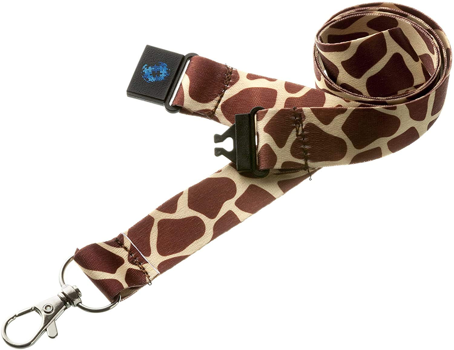 Pac Supplies Global Giraffe Childrens Sized Fun Neck Lanyards With Safety Breakaway - Made Exclusively For Children (Giraffe)