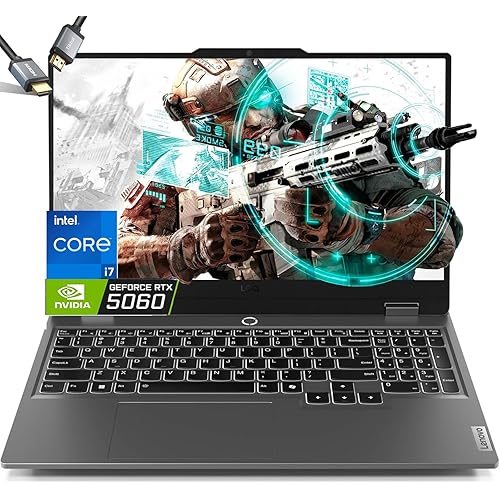 Lenovo LOQ 15 Gaming Laptop RTX 5060 - Intel Core i7-13650HX Beat AMD Ryzen 9 7940HS - 15.6 FHD Display- 64GB RAM -2TB SSD -Backlit Keyboard -MUX switch -Windows 11 -FHD Webcam -2025 Portatil Gamer PC