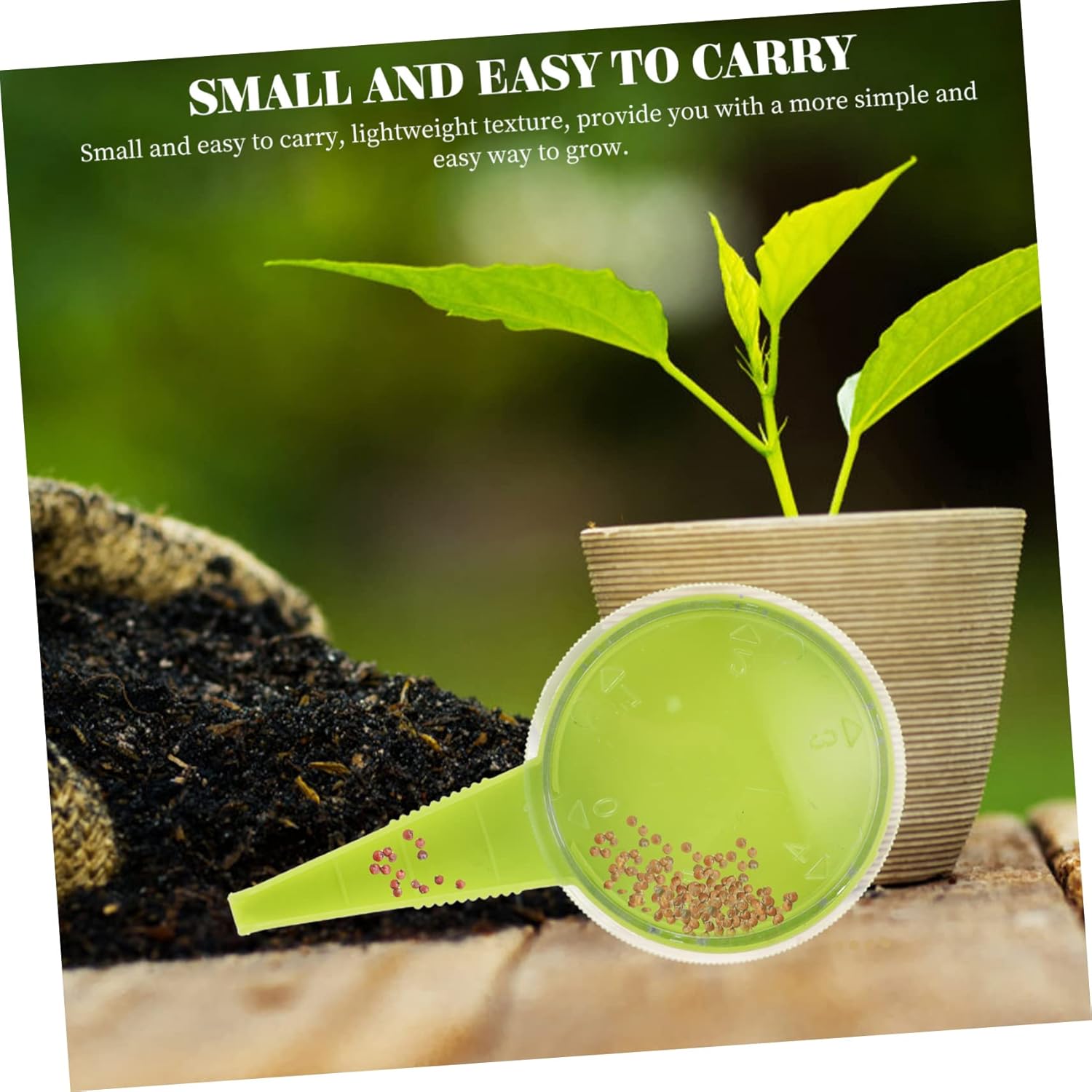 Kisangel 5sets Garden Hand Tool Set Plant Labels Ergonomic Design for Easy Planting and Gardening for Flower Vegetable Gardens