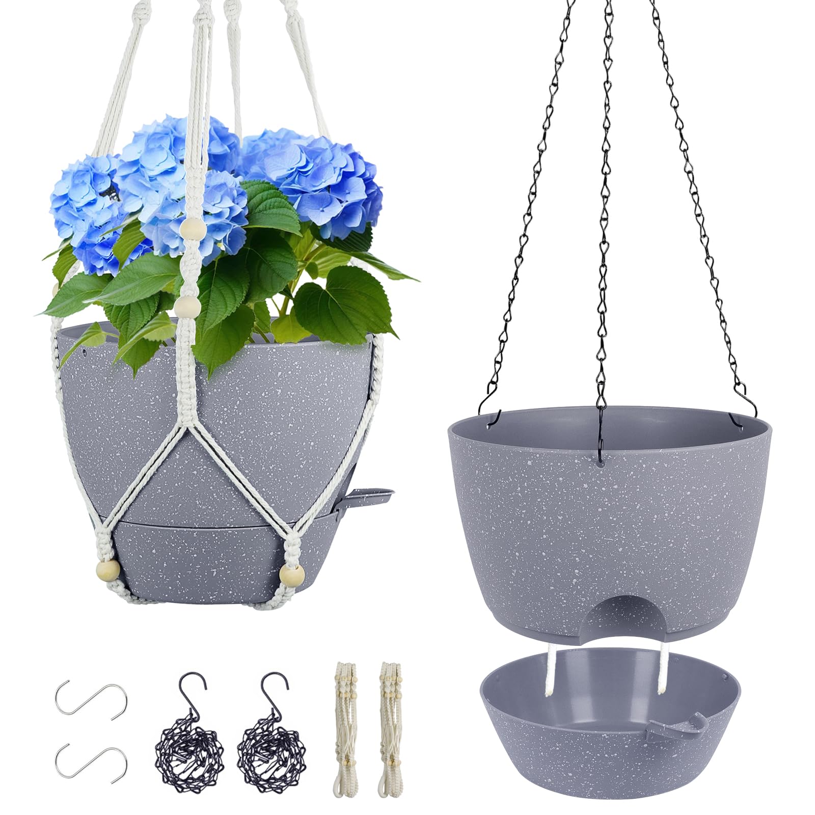 Meowell Self-Watering Hanging Planters