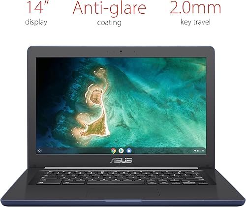 Miniatura 10 de asus ASUS Chromebook CX1, pantalla NanoEdge Full HD de 15.6 pulgadas, procesador Intel Celeron N3350, 64 GB de almacenamiento eMMC, 4 GB de RAM,