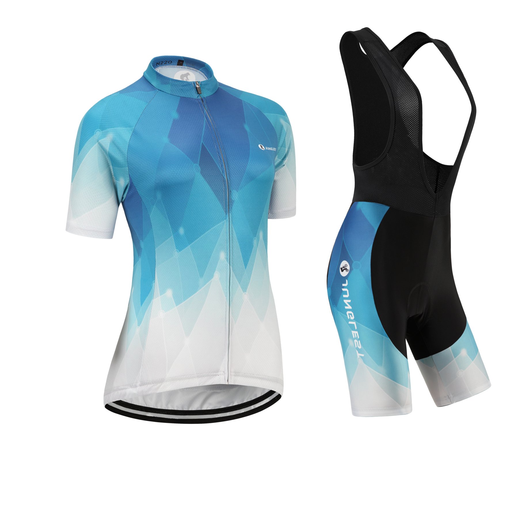 Cycling jersey Set Women Short sleeve(S~5XL,option:bib,3D pad) N220