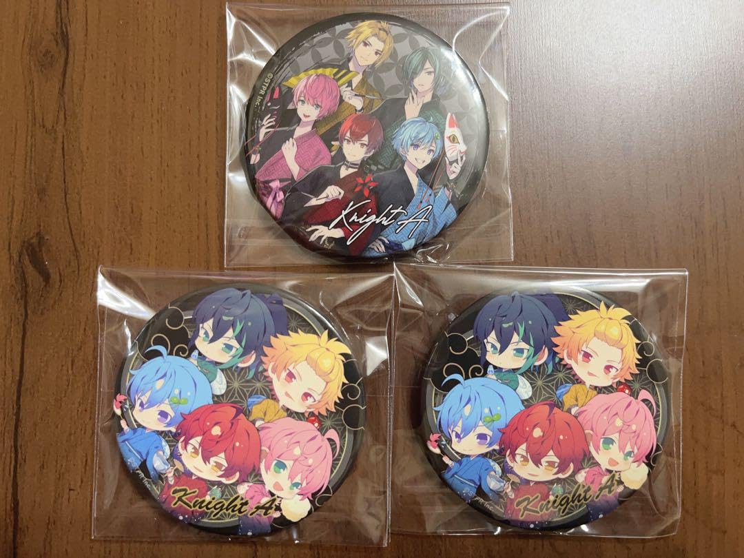 Knight A まひとくん。 デフォ缶バッジセット Amazon.co.jp: 騎士a