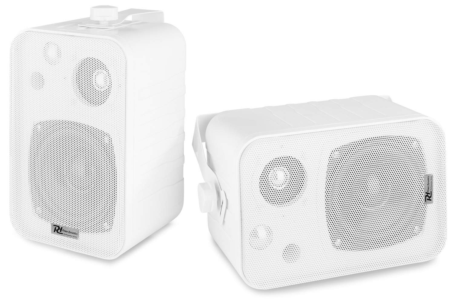 Impianto Audio Filodiffusione 8 Altoparlanti Parete Bluetooth 100Mt Cavo Microfono Casse Bianche