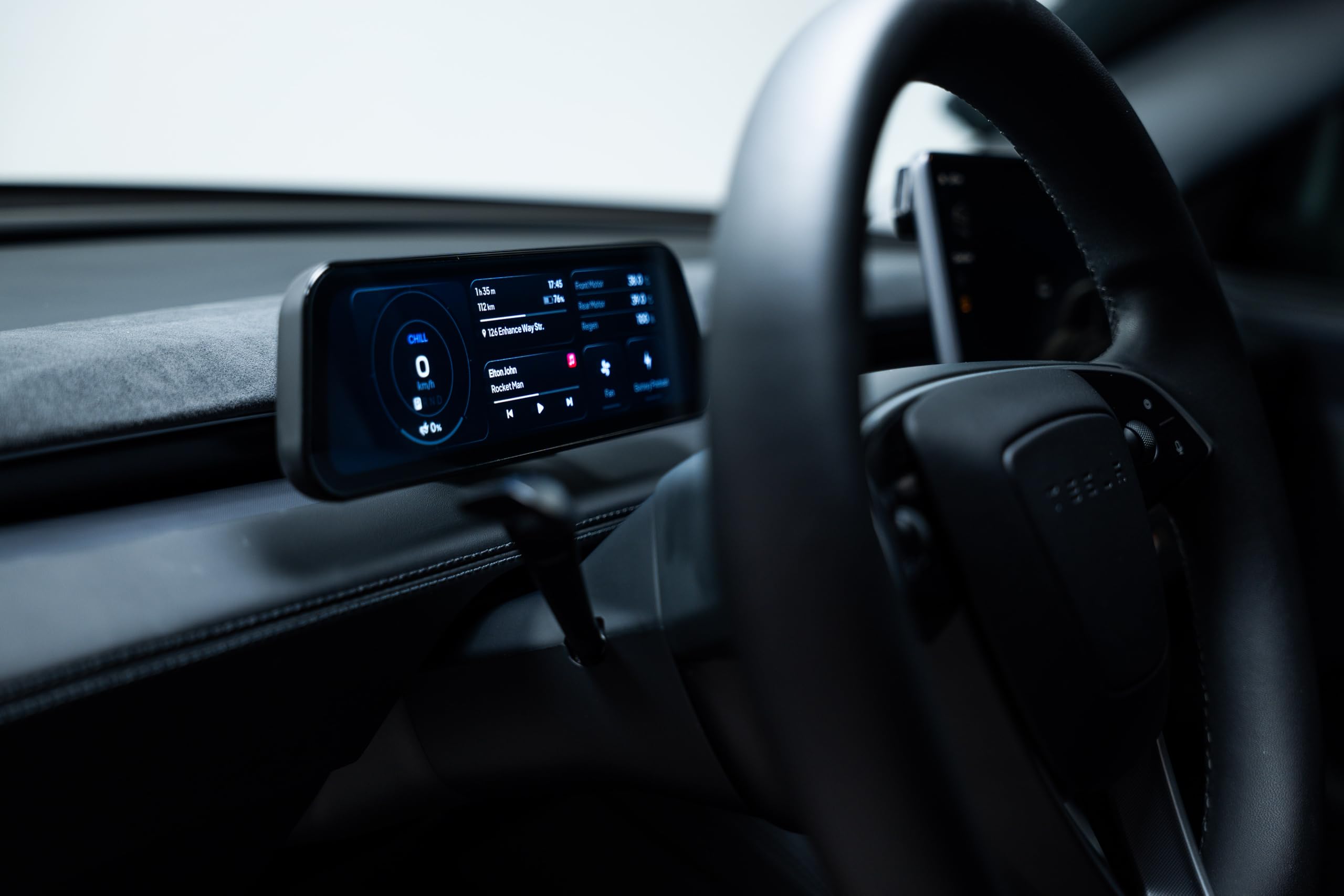 S3XY Dash für Tesla - 9,6" QLED Touchscreen, Anti-Reflex-Beschichtung (Head-up-Display, CarPlay, Android Auto) (Standalone (Without Commander), All Models) - 5
