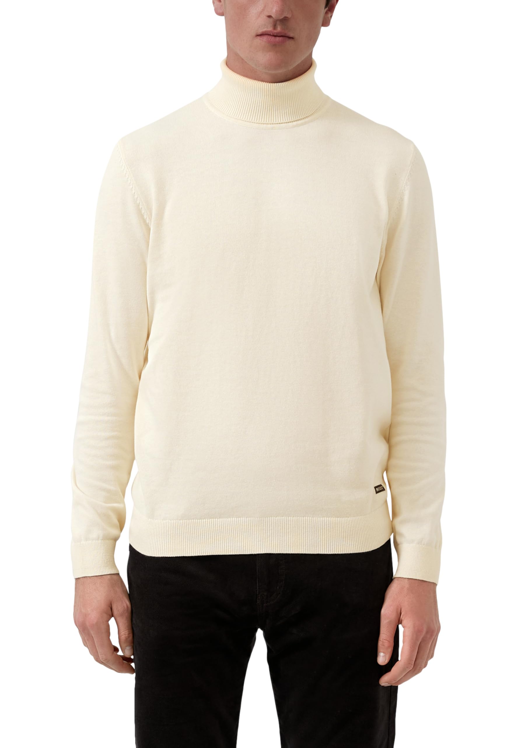 s.Oliver Rollkragenpullover aus Reiner Baumwolle