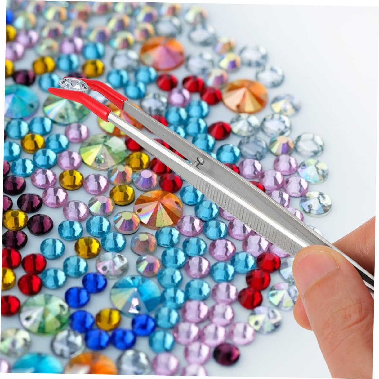 4 Pezzi Pinzette in Acciaio Inossidabile Pinzette Gomito Per Uso Impugnatura Sicura e Design Resistente