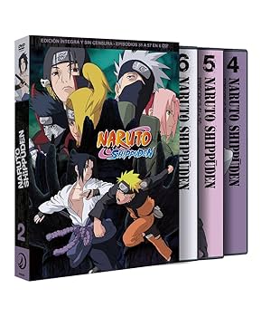 Naruto : Shippûden - Box 2 - DVD : Amazon.co.uk: Toys & Games
