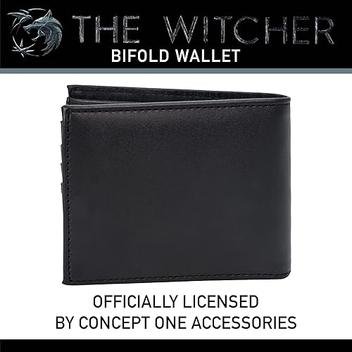 Miniatura 3 de Concept One Netflix The Witcher Bifold - Billetera de viaje, color negro, Negro -, Cartera de viaje plegable Netflix The Witcher