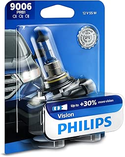 Philips 9006PRB1 9006 Upgrade Headlight Bulb with up to 30% More Vision, 1 Pack - coolthings.us