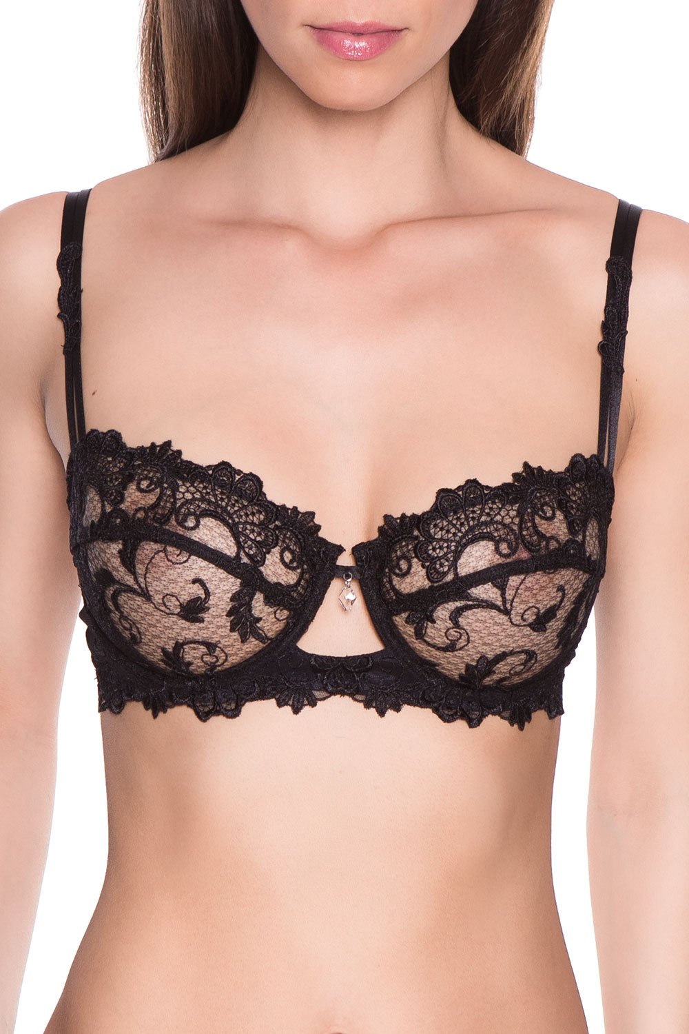☆国内発送☆Lise Charmel Dressing Floral Demi-cup bra Lise Charmel Dressing Floral Demi-Cup Bra | Neiman Marcus