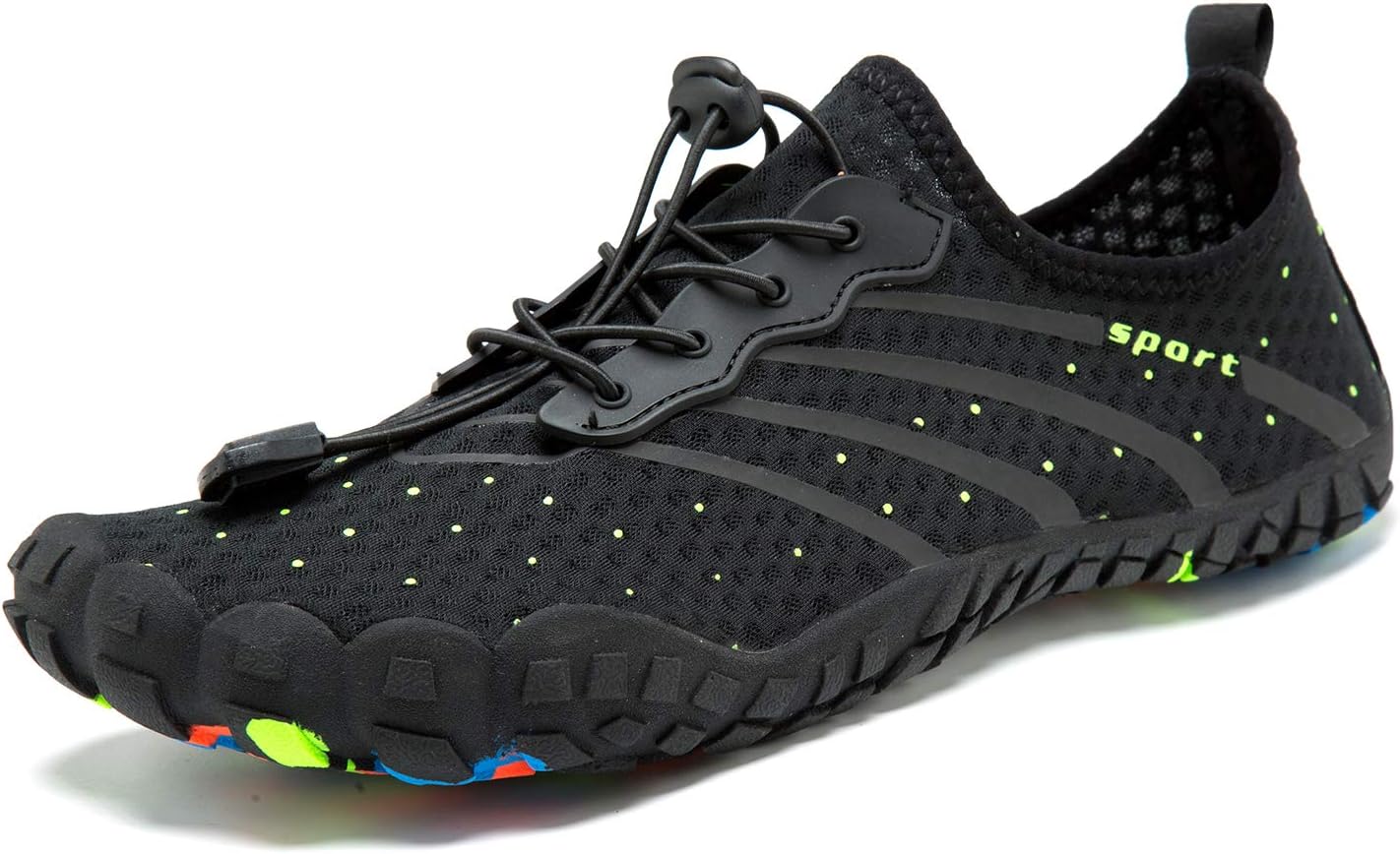 Water Shoes Men's and Women's Barefoot Shoes, Outdoor Beach, Water Swimming Pool, Quick-Drying Diving, Surfing, Canyoning Shoes, Yoga, Aerobic Exercise