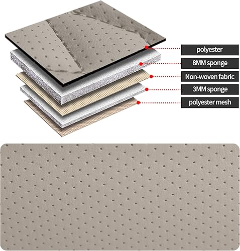 Miniatura 171 de GXT Bench Seat Cover, Premium Faux Leather Bench Seat Covers for Trucks - Universal Fit for Most Sedans SUV Pick-up Truck, Durable for Long Lasting