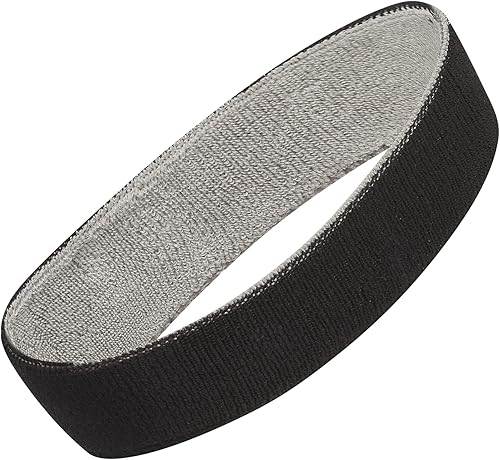 Vista 3 de adidas Unisex-Adult Interval Reversible Terricloth Elastic Headband