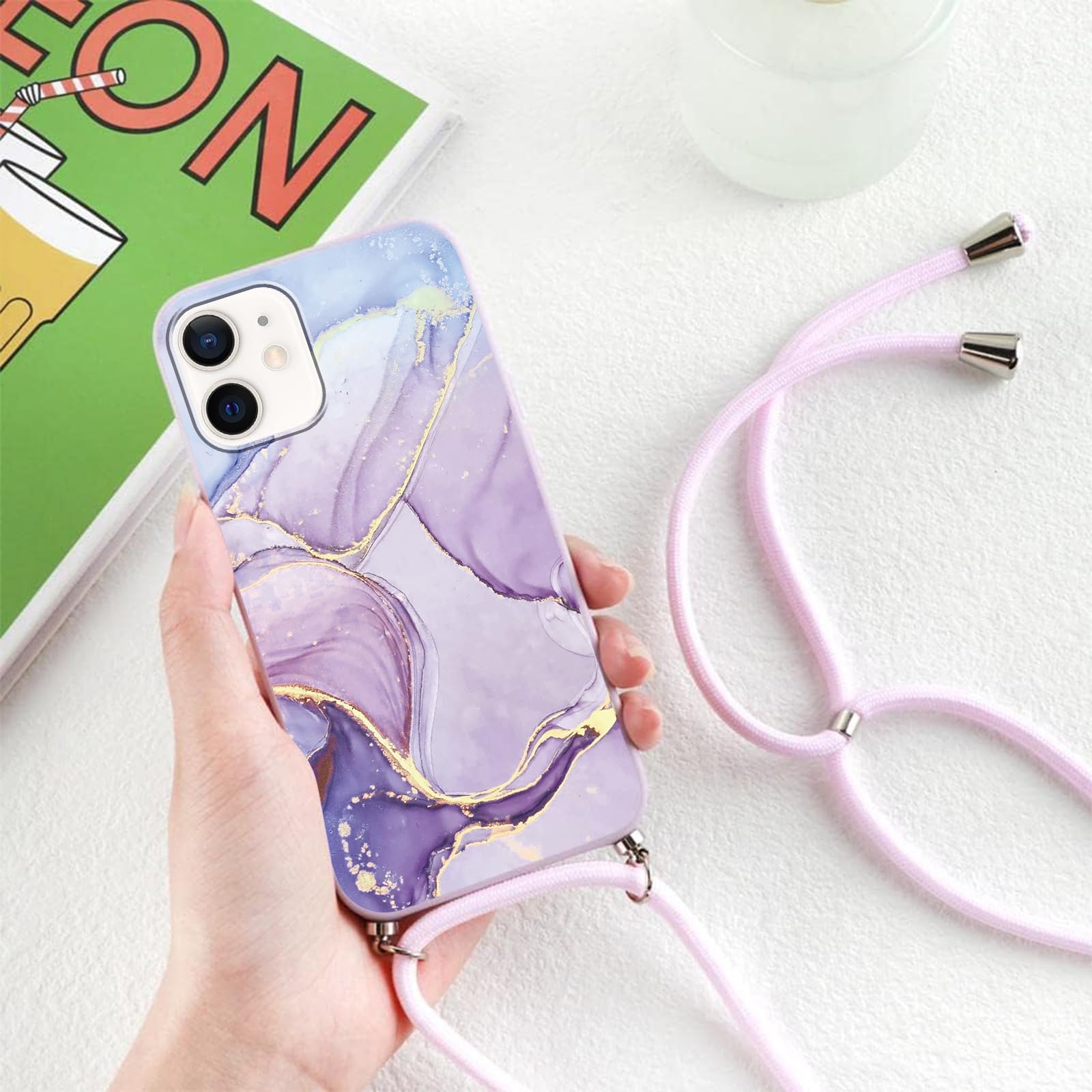 Custodia Con Cordino Per IPhone 12/12 Pro (6,1