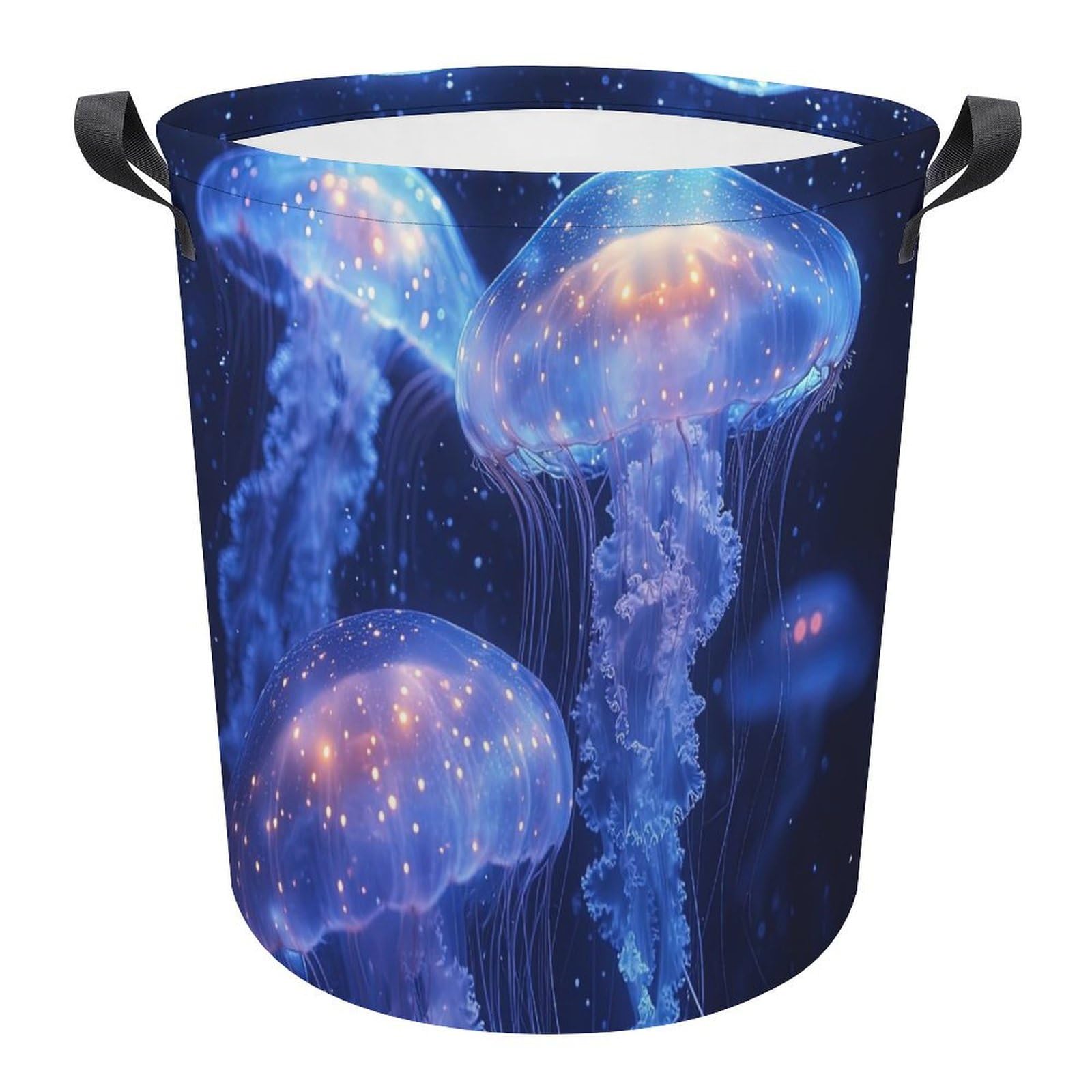 Cesta ropa sucia de medusas para eliminar el desorden del baño cubo moderno 34x42