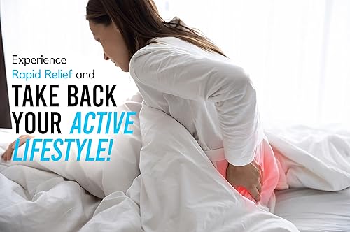 Miniatura 3 de Si - Cinturón para articulaciones para mujeres y hombres + banda de resistencia con plan de entrenamiento de recuperación de espalda, corrector de