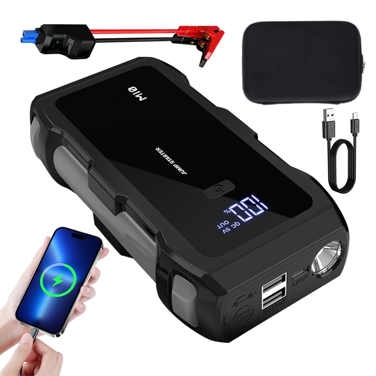 Batteria Starter USB Ricarica rapida Illuminazione a 3 modalità