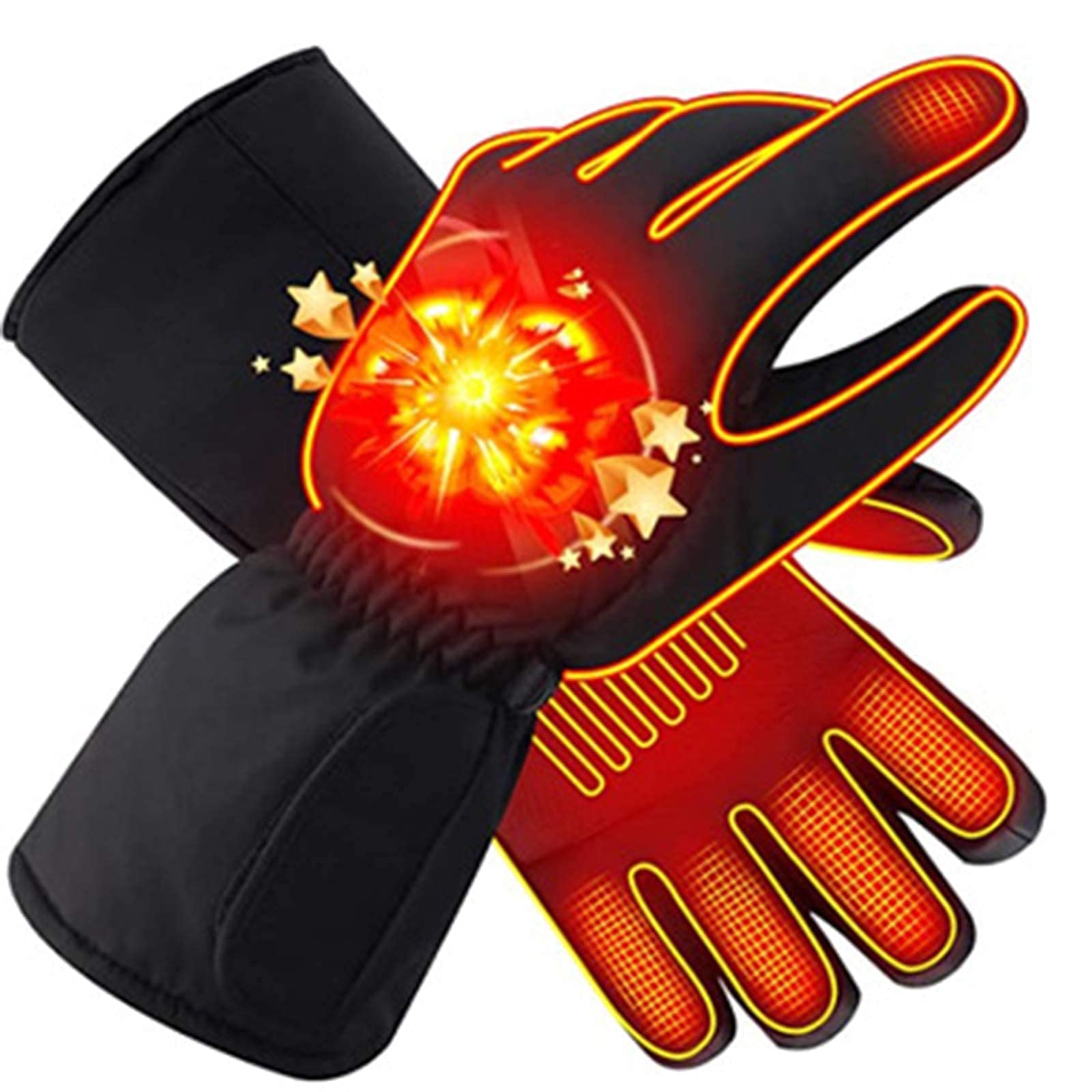 Gants chauffants tactiles pour cyclisme, pêche et activités hivernales