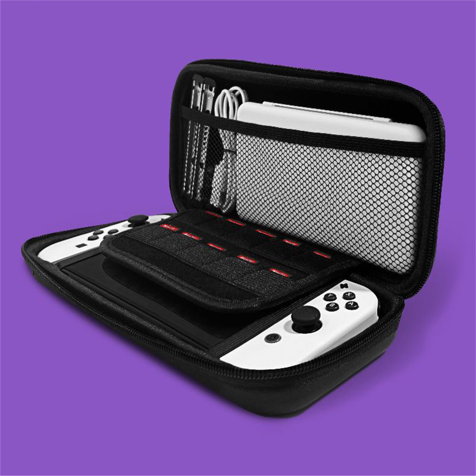 Amazon.co.jp: [SDCADQ]ハチワレ うさぎ 周辺 収納ケース switch2/OLED