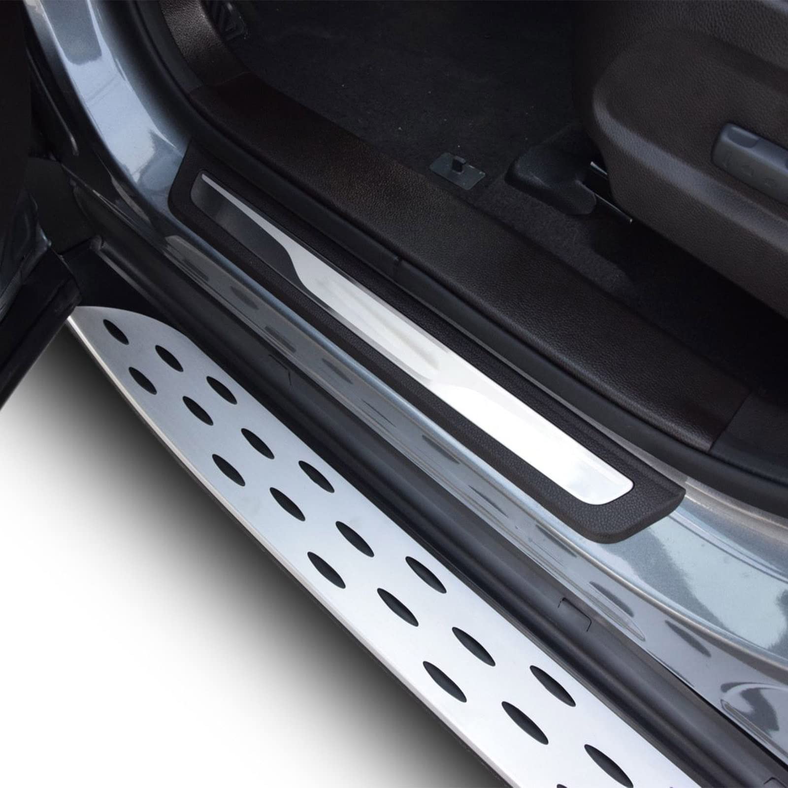 RIVAL Pedane laterali Basic per Hyundai Santa Fe 2012-2018