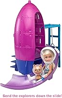 Vista 3 de Barbie Space Discovery Chelsea Doll & Rocket Ship - Set de juego con cachorro