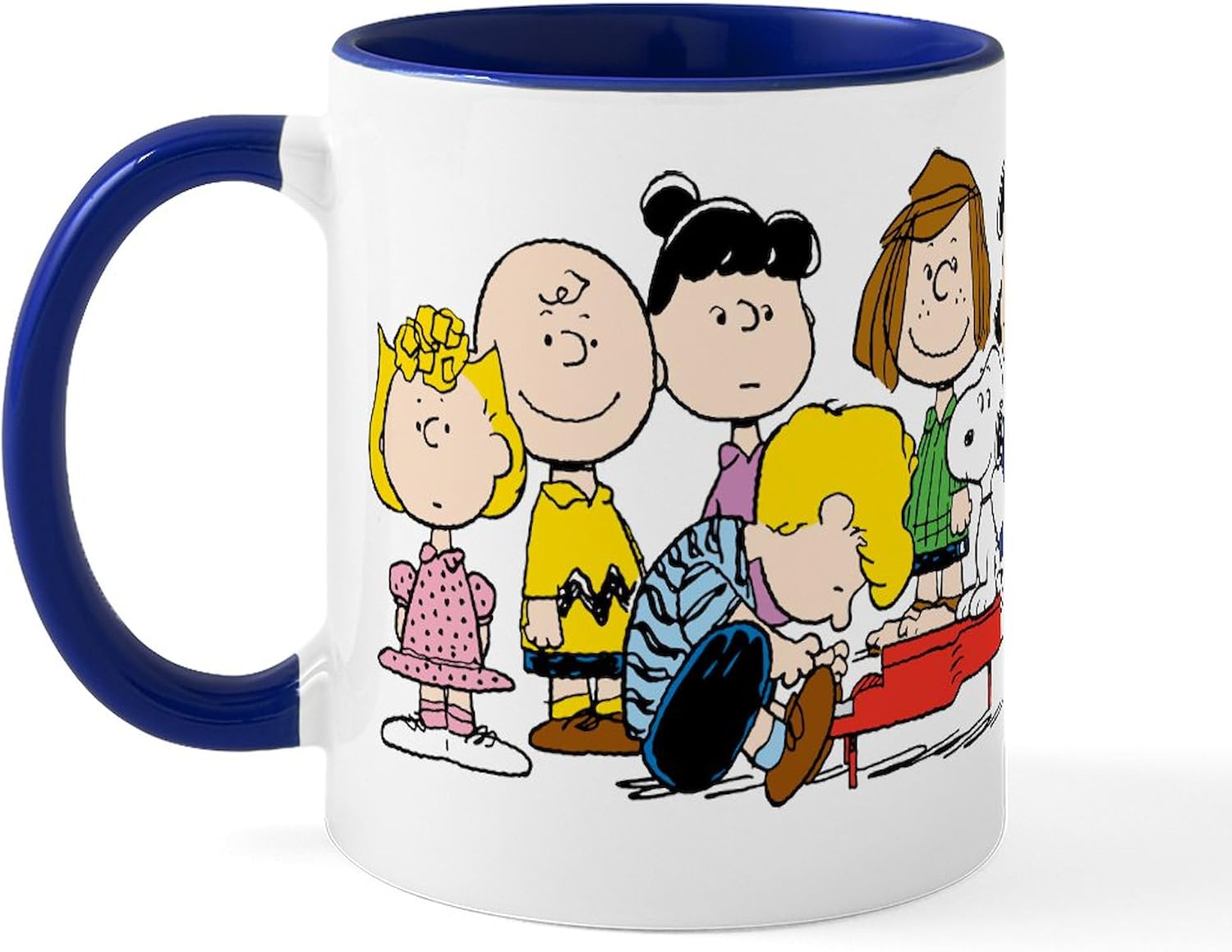 CafePress Peanuts Gang Music Mugs 11 oz (325 ml) Ceramic Coffee Mug
