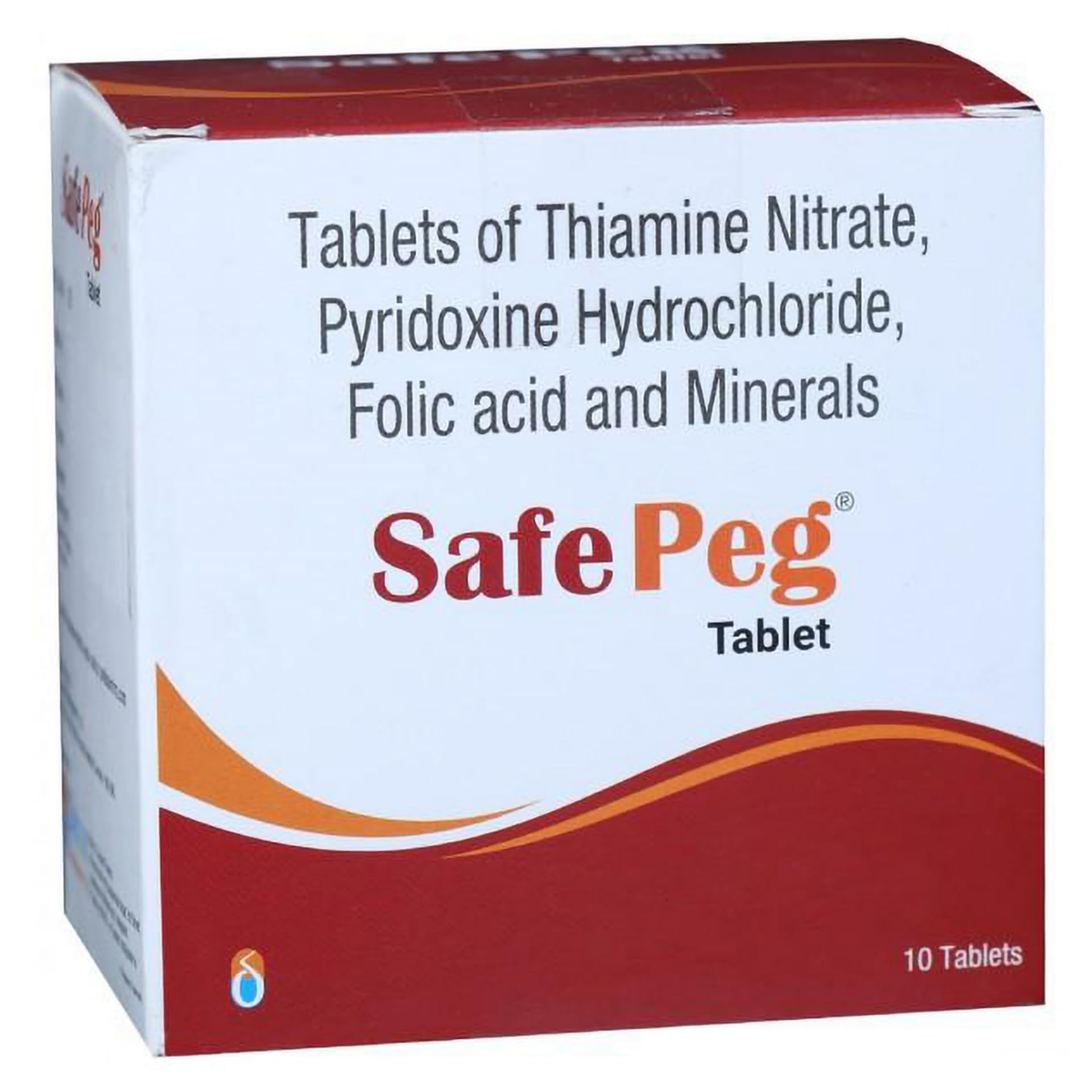 Safe Peg -Strip of 10 Tablets