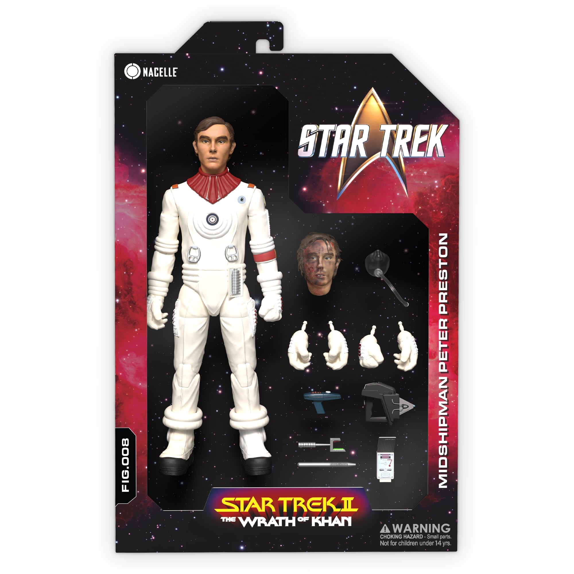 The Nacelle Company - Star Trek II: The Wrath of Khan - Peter Preston Action Figure